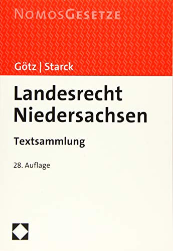 9783848761166: Landesrecht Niedersachsen: Textsammlung