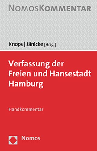 Imagen de archivo de Verfassung Der Freien Und Hansestadt Hamburg : Handkommentar -Language: German a la venta por GreatBookPrices