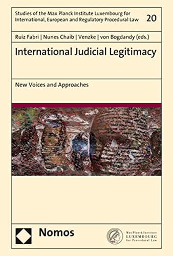 Beispielbild fr International Judicial Legitimacy zum Verkauf von ISD LLC