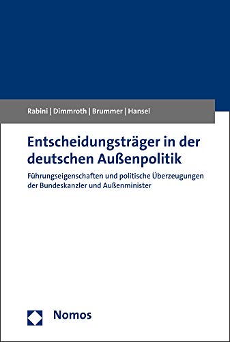 Stock image for Entscheidungstrager in Der Deutschen Aussenpolitik for sale by Blackwell's