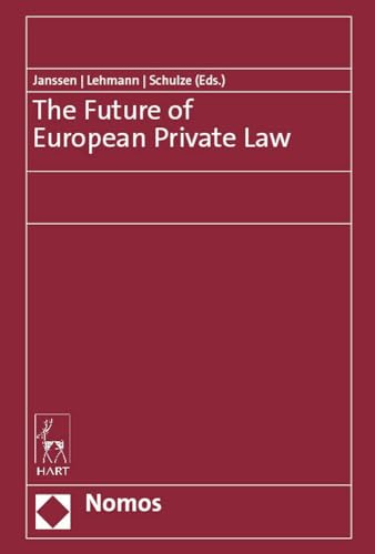 9783848772926: The Future of European Private Law