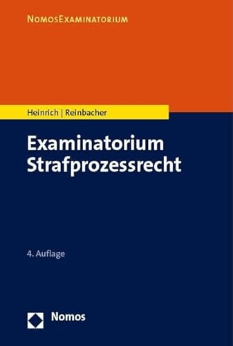 Stock image for Examinatorium Strafprozessrecht for sale by GreatBookPrices