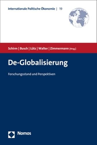 Imagen de archivo de De-Globalisierung a la venta por GreatBookPrices