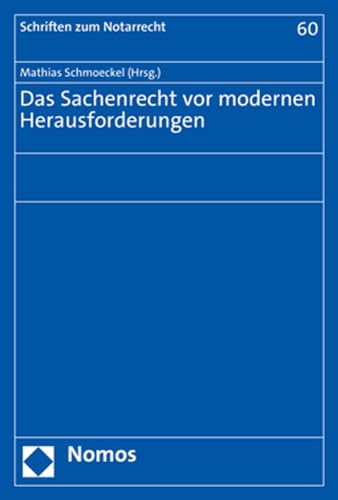 Stock image for Das Sachenrecht VOR Modernen Herausforderungen for sale by Blackwell's