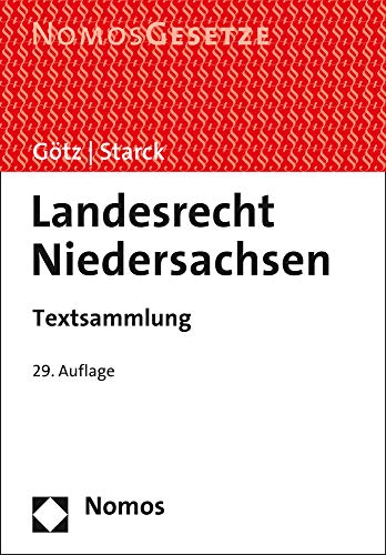 Stock image for Landesrecht Niedersachsen: Textsammlung - Rechtsstand: 15. August 2020 for sale by medimops