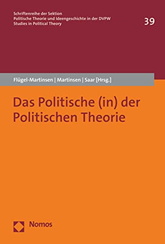 Stock image for Das Politische (in) der Politischen Theorie for sale by Revaluation Books