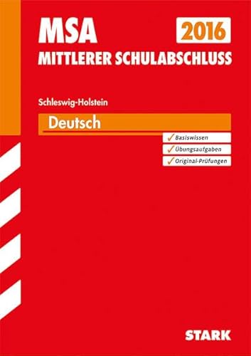 9783849009632: Abschlussprfung Realschule Schleswig-Holstein / Deutsch 2015: Original Prfungsaufgaben und Training, Mit der aktuellen Prfung