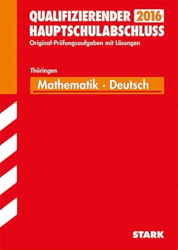 9783849010058: Abschlussprfung Regelschule Thringen - Mathematik, Deutsch Qualifizierender Hauptschulabschluss