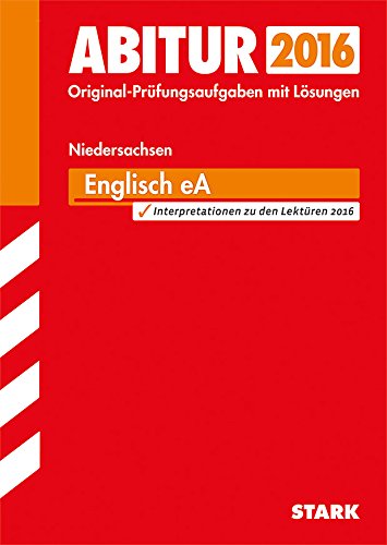 9783849010515: Abiturprfung Niedersachsen - Englisch EA