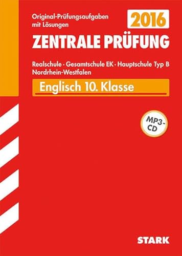 9783849010706: Zentrale Prfung Realschule/Hauptschule Typ B NRW - Englisch mit CD