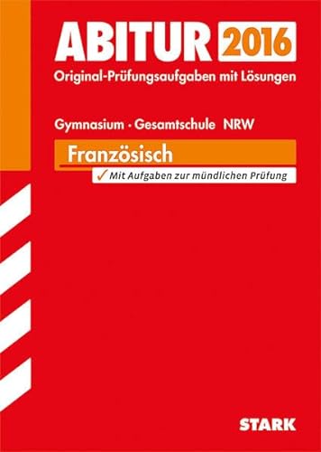 9783849010942: Abiturprfung Nordrhein-Westfalen - Franzsisch GK/LK