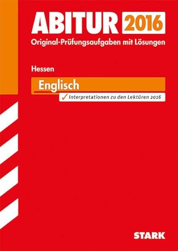 9783849011369: Abitur-Prfungsaufgaben Landesabitur Englisch Grund- und Leistungskurs 2015 Gymnasium Hessen