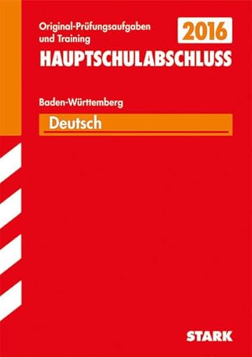 9783849011703: Abschlussprfung Hauptschule Baden-Wrttemberg - Deutsch