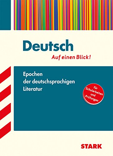 9783849013967: Deutsch - auf einen Blick! Epochen der deutschen Literatur (Ausgabe sterreich)