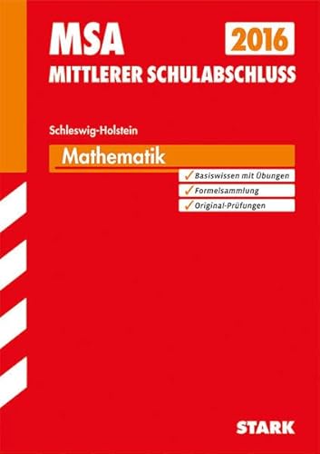 Beispielbild fr Mittlerer Schulabschluss Schleswig-Holstein; Mathematik zum Verkauf von Buchstube Tiffany