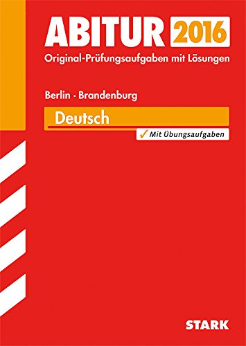 9783849017101: Abiturprfung Berlin/Brandenburg - Deutsch