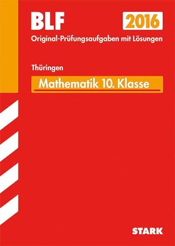 Beispielbild fr Besondere Leistungsfeststellung Thringen - Mathematik 10. Klasse zum Verkauf von medimops