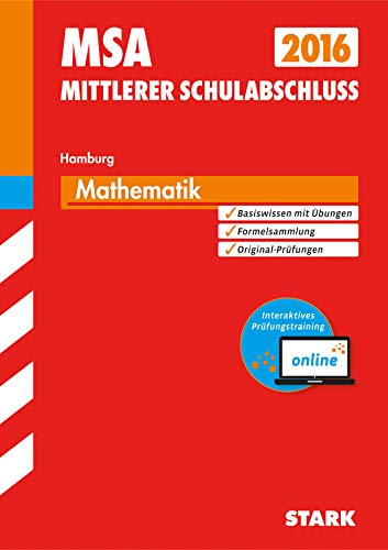 Imagen de archivo de Mittlerer Schulabschluss Hamburg - Mathematik inkl. Online-Prfungstraining a la venta por medimops