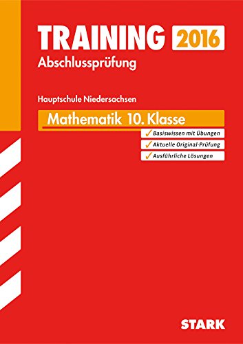 Beispielbild fr STARK Training Abschlussprfung Hauptschule Niedersachsen - Mathematik 10. Klasse zum Verkauf von Buchmarie