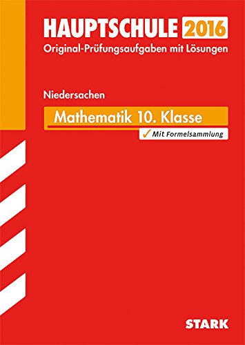 9783849017712: Abschlussprfung Hauptschule Niedersachsen - Mathematik 10. Klasse