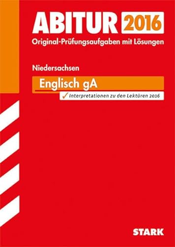 Beispielbild fr Abiturprfung Niedersachsen - Englisch GA zum Verkauf von medimops