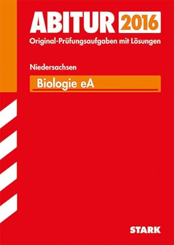 Imagen de archivo de Abiturprfung Niedersachsen - Biologie EA a la venta por medimops