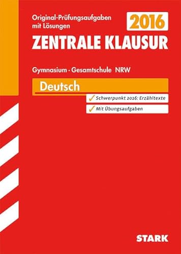 9783849018207: Zentrale Klausur Gymnasium NRW - Deutsch