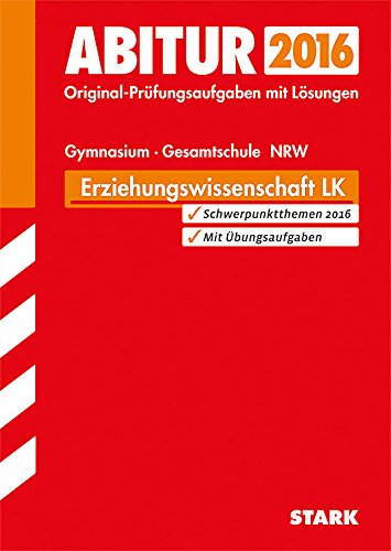 Beispielbild fr Abiturprfung NRW Erziehungswissenschaft LK zum Verkauf von Buchpark