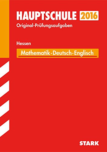 9783849018528: Abschlussprfung Hauptschule Hessen - Mathematik, Deutsch Englisch