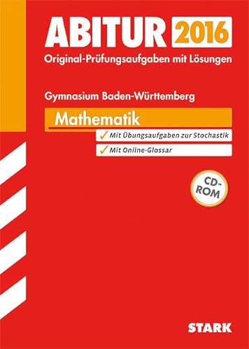 9783849019006: Abiturprfung Baden-Wrttemberg - Mathematik m. CD-ROM