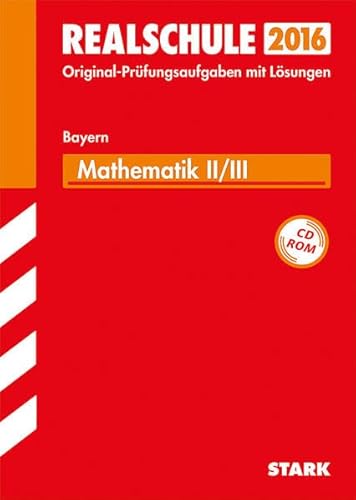 Stock image for Abschlussprfung Realschule Bayern - Mathematik II/III for sale by medimops