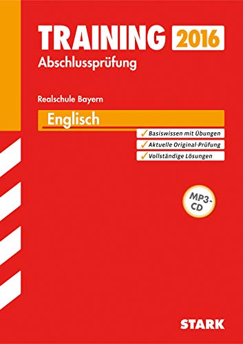 Imagen de archivo de Training Abschlussprfung Realschule Bayern - Englisch mit CD a la venta por medimops