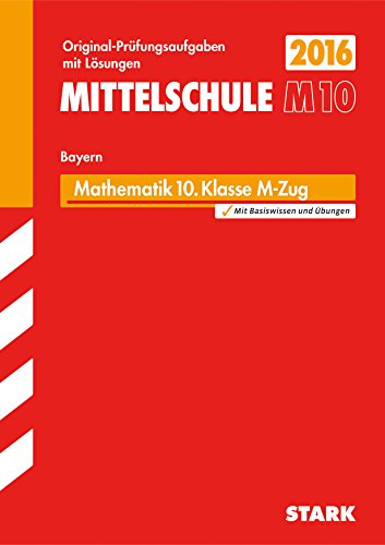 9783849019655: Abschlussprfung Mittelschule M10 Bayern - Mathematik