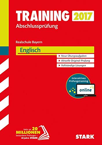 Beispielbild fr Training Abschlussprfung Realschule Bayern - Englisch mit CD inkl. Online-Prfungstraining zum Verkauf von medimops
