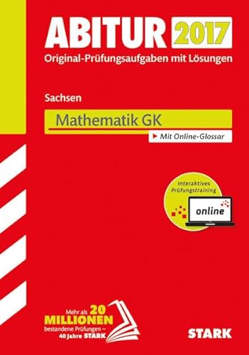 9783849022112: Abiturprfung Sachsen 2017 - Mathematik GK