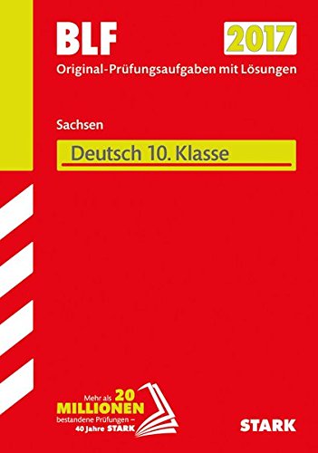 9783849022143: Besondere Leistungsfeststellung Gymnasium Deutsch 2017 - 10. Klasse Sachsen