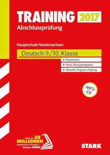 Beispielbild fr Training Abschlussprfung Hauptschule Niedersachsen - Deutsch 9./10. Klasse, mit CD zum Verkauf von medimops