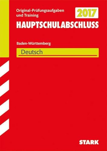 Beispielbild fr Abschlussprfung Hauptschule Baden-Wrttemberg - Deutsch zum Verkauf von medimops