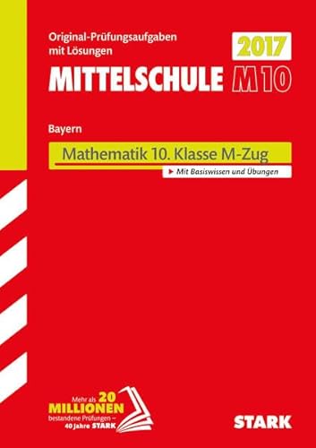 9783849024864: Abschlussprfung Mittelschule M10 Bayern 2017 - Mathematik