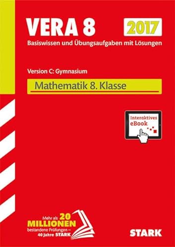 9783849025113: VERA 8 Gymnasium 2017 - Mathematik Version C + ActiveBook
