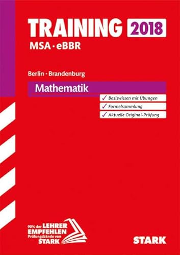 9783849026646: Training Mittlerer Schulabschluss B/BR 2018 - Mathem