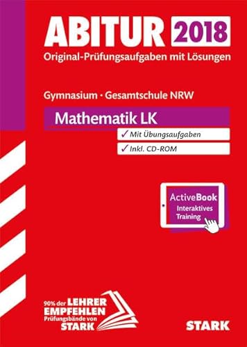 Beispielbild fr Abiturprfung - Nordrhein-Westfalen Mathematik 2018 LK inkl. Online-Prfungstraining zum Verkauf von medimops