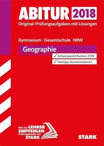 9783849028107: Abiturprfung NRW 2018 - Geographie GK/LK