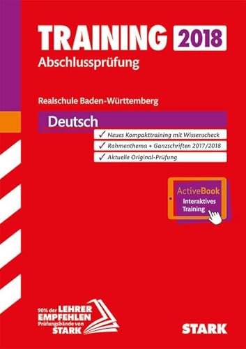 Beispielbild fr Training Abschlussprfung Realschule Baden-Wrttemberg - Deutsch inkl. Online-Prfungstraining zum Verkauf von medimops
