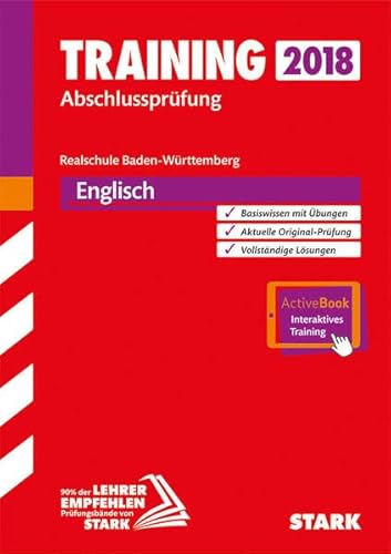 Beispielbild fr Training Abschlussprfung Realschule Baden-Wrttemberg 2018 - Englisch, mit CD inkl. Online-Prfungstraining zum Verkauf von medimops