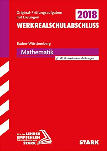 Beispielbild fr Abschlussprfung Werkrealschule Baden-Wrttemberg - Mathematik 10. Klasse zum Verkauf von medimops