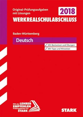 9783849028770: Abschlusspr. Werk-RS BW 2018 Dt. 10. Kl.