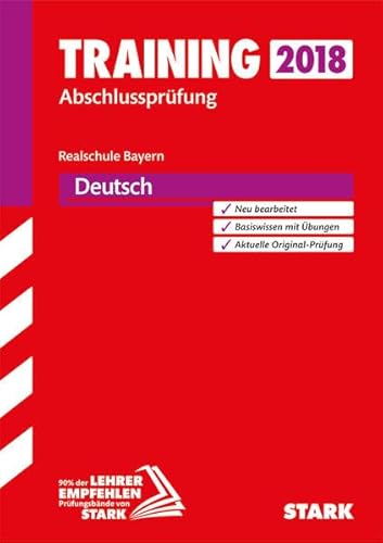 Beispielbild fr Training Abschlussprfung Realschule Bayern - Deutsch zum Verkauf von medimops