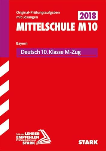 9783849029562: Abschlussprfung Mittelschule M10 Bayern 2018 - Deutsch