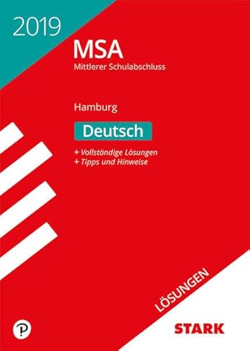 Beispielbild fr Lsungen zu Original-Prfungen und Training MSA - Deutsch - Hamburg zum Verkauf von medimops